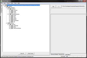 Figure 4: The 3 test assemblies merged into one common root in NUnit